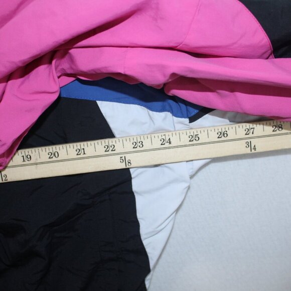 Pacsun Men Retro Black Pink Jacket Varsity Long Sleeve Casual Size XL - Picture 4 of 7